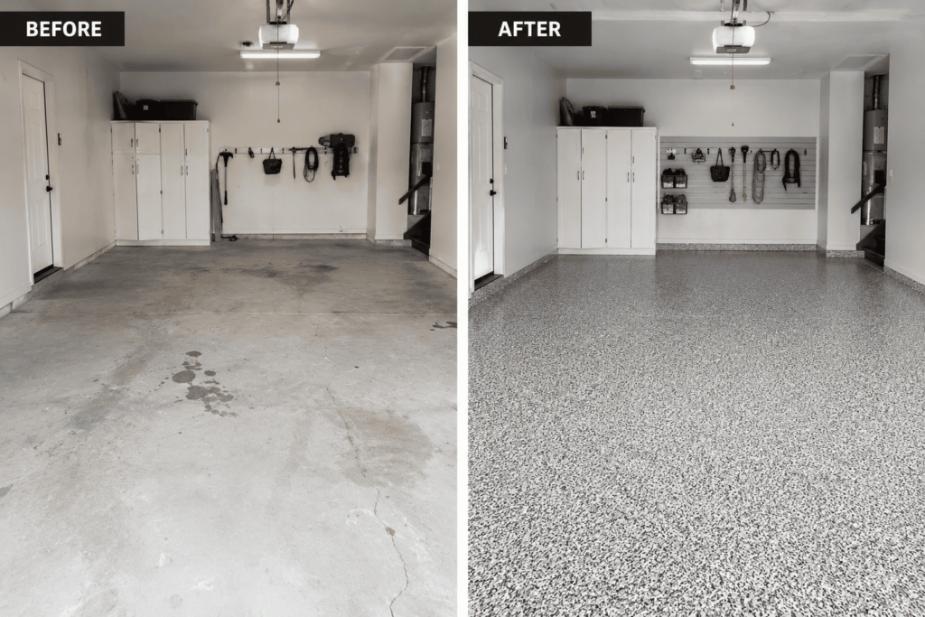 before_and_after_garage_epoxy_flooring_services_phoenix_arizona.webp