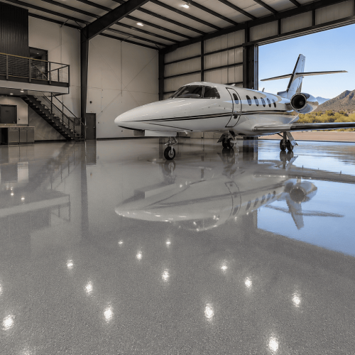 aviation_aircraft_hangar_epoxy_flooring_phoenix_arizona