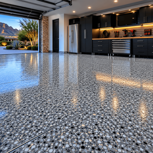 epoxy_flake_garage_floor_scottsdale_arizona